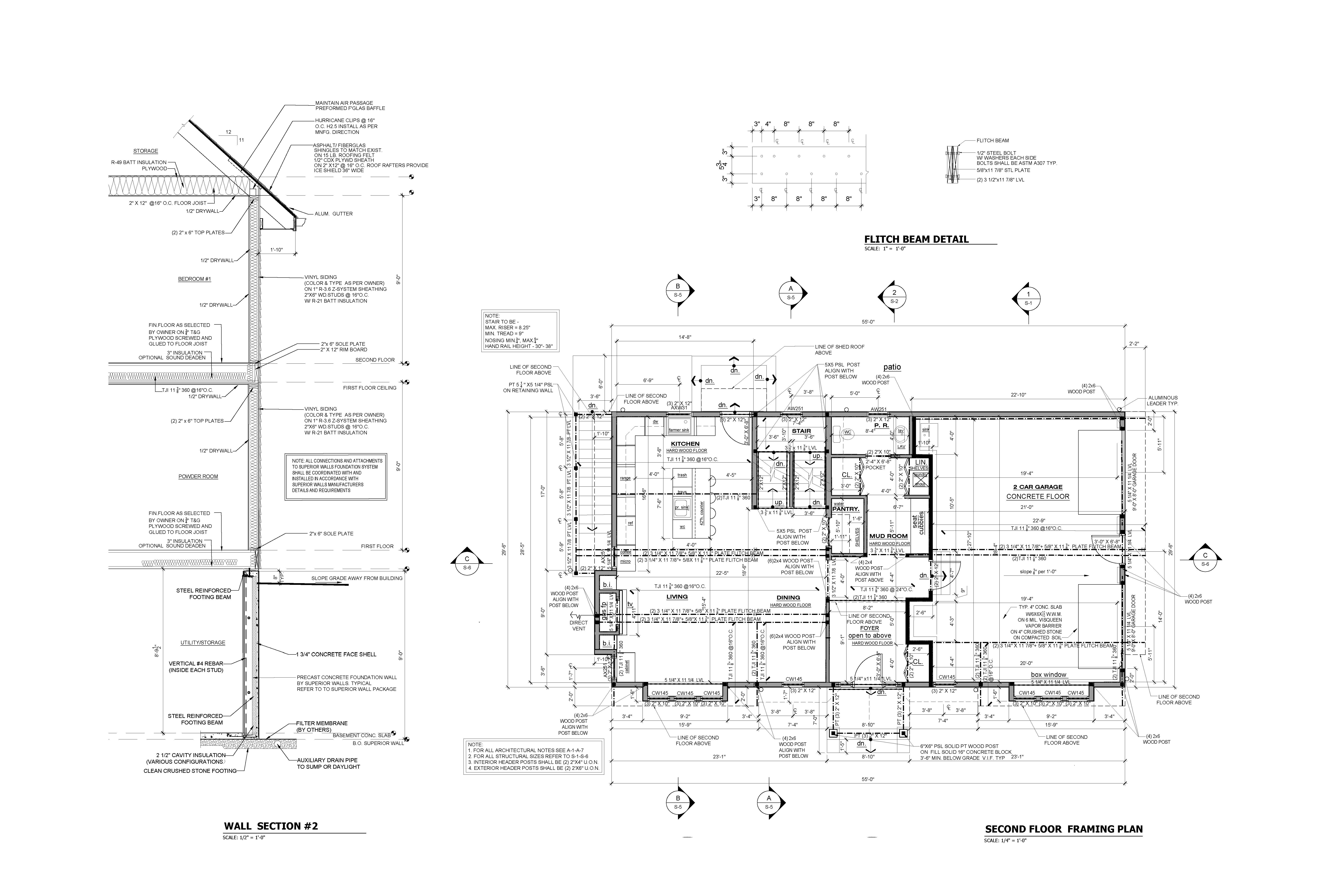 Existing Conditions — Floor Plans & Exterior Elevations Image